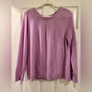 Banana Republic wool sweater pink/lavender size L
